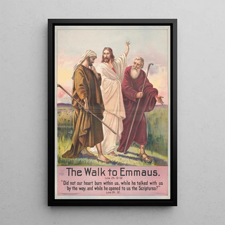 Stecher Litho Co - The walk to Emmaus.webp