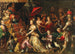 Królowa Saby przed Salomonem - Stephan Kessler — widok dzieła