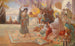 Scena z orientalnego haremu - Stephan Sedlacek — widok dzieła