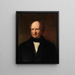 Portret Williama Dargana 1799-1867 - Stephen Catterson Smith — oprawiony obraz na ścianie