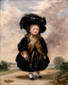 La princesse Victoria âgée de quatre ans - Stephen Poyntz Denning — widok dzieła