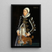 Portret kobiety prawdopodobnie Catherine Carey Lady Knollys - Steven van der Meulen — oprawiony obraz na ścianie