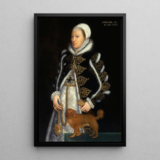 Steven van der Meulen - Portrait of a Woman probably Catherine Carey Lady Knollys.webp