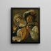 Un duo - Atelier de Dirck van Baburen — oprawiony obraz na ścianie