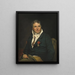 Jacques-Louis David - Atelier de Georges Rouget — oprawiony obraz na ścianie