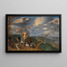 Układ aniołów i muzyków - Atelier Jan Brueghel I — oprawiony obraz na ścianie