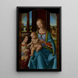 Studio of Lorenzo di Credi - Madonna and Child.webp