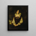 Portret Fanny Kemble - Styl Thomasa Lawrence'a — oprawiony obraz na ścianie