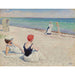 Reprodukcja obrazu na plaży, Falsterbo - Paul Fischer