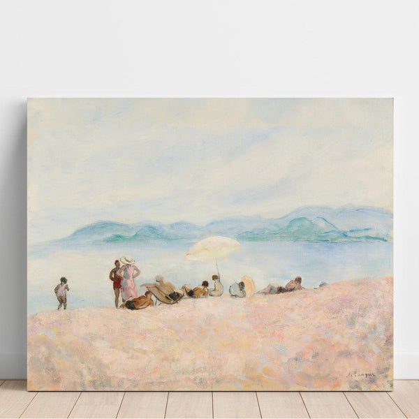 Reprodukcja obrazu na plaży - Henri Lebasque