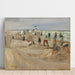 Reprodukcja obrazu na plaży w Noordwijk - Max Liebermann