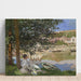 Reprodukcja obrazu na brzegu Sekwany, Bennecourt - Claude Monet