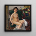 Sur le canapé II Gusti - Leo Putz — oprawiony obraz na ścianie