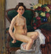 Sur le canapé II Gusti - Leo Putz — widok dzieła
