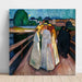 Reprodukcja obrazu na moście - Edvard Munch