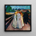 Reprodukcja obrazu na moście - Edvard Munch
