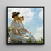 na wzgórzach - Charles Courtney Curran — oprawiony obraz na ścianie