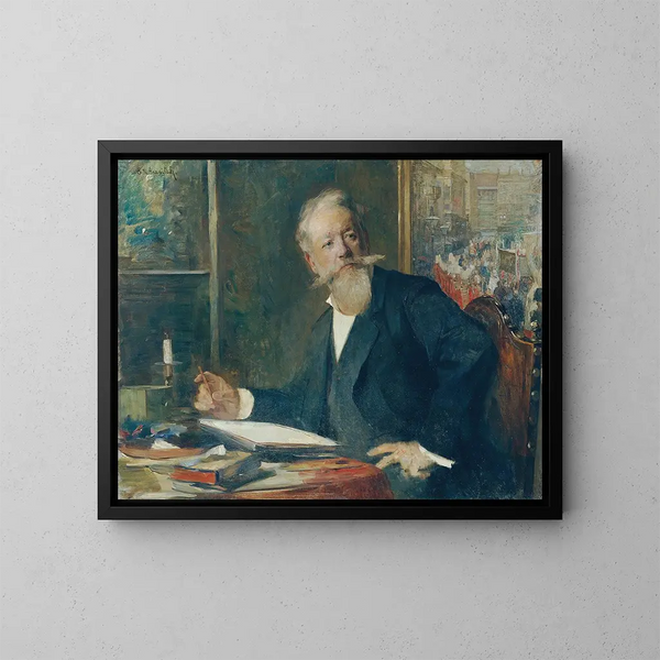 Le peintre Karl Karger - Susanne Renate Granitsch — oprawiony obraz na ścianie