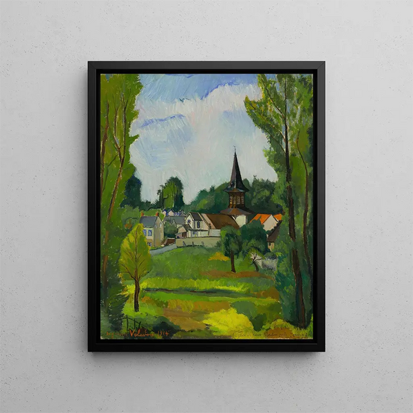 Suzanne Valadon - Eglise de vieux moulin prs Compigne Oise.webp