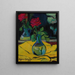 La rose au miroir - Suzanne Valadon — oprawiony obraz na ścianie