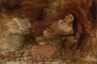 Szymon Buchbinder - Woman with a guitar.webp