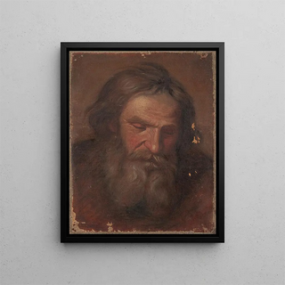 Szymon Czechowicz - Study of an old mans head.webp