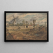 Barnes Common czerwiec 1836 - T E Jeffers — oprawiony obraz na ścianie