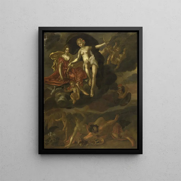 T van Malsen - Diana and Virtus Punish Venus and Bacchus.webp