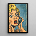Plakat Pop Art – Niespodzianka przez Telefon | Plakat Vintage Retro Styl BD