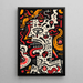 Plakat Pop Art – Rozbity Wizerunek | Plakat Abstrakcyjny Kolorowy Styl Graficzny Surowy