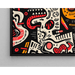 Plakat Pop Art – Rozbity Wizerunek | Plakat Abstrakcyjny Kolorowy Styl Graficzny Surowy