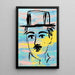 Plakat Street Art – Charlie Chaplin Pastel | Plakat Pop Art Kolorowy Styl Minimalistyczny