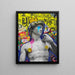 Plakat Street Art – David Punk Pop | Plakat Graffiti Kolorowe Styl Miejski