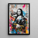 Plakat Street Art – La Joconde Urbaine | Poster Graffiti Pop et Coloré de Mona Lisa