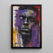 Plakat Street Art – Rage Chromatique | Plakat Miejski Kolorowy i Emocjonalny | Poster Portret Abstrakcyjny Nowoczesny
