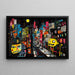 Obraz Street Art – Vibrance Urbaine | Plakat Kolorowy Styl Graffiti Pop Art
