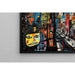 Obraz Street Art – Vibrance Urbaine | Plakat Kolorowy Styl Graffiti Pop Art