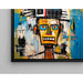 Obraz Street Art – Twarz Mechaniczna Ulicy | Plakat Murale w Stylu Pop Art Basquiat