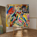 Reprodukcja obrazu z Czerwonym Plamą - Wassily Kandinsky