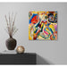 Reprodukcja obrazu z Czerwonym Plamą - Wassily Kandinsky