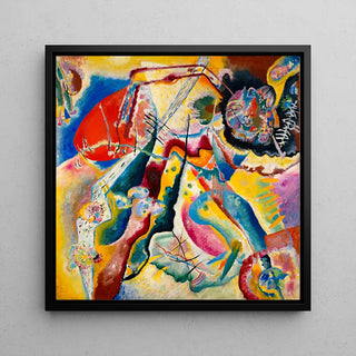 Obraz z Czerwoną Plamą - Wassily Kandinsky