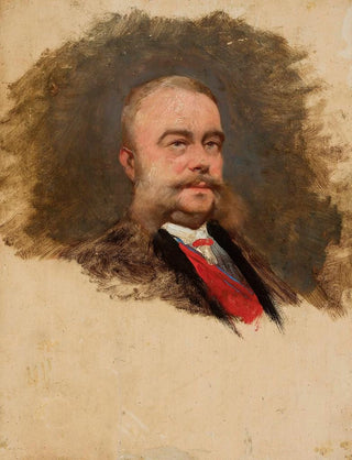 Tadeusz Ajdukiewicz - Portrait of an old man sketch.webp