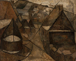 Tadeusz Makowski - Breton landscape with a well.webp