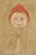 Dziecko w pelerynie - Tadeusz Makowski — widok dzieła