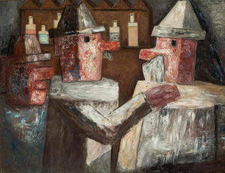 Tadeusz Makowski - In a bar.webp