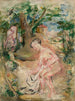 W kąpieli - Tadeusz Makowski — widok dzieła