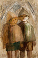 Małych uczniów - Tadeusz Makowski — widok dzieła