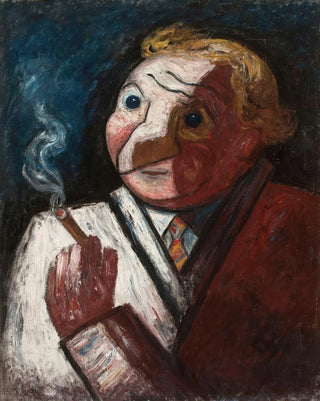 Tadeusz Makowski - Man with a cigar Stephane Manier.webp