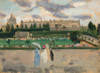 Tadeusz Makowski - Pejza miejski Esplanade des Invalides.webp