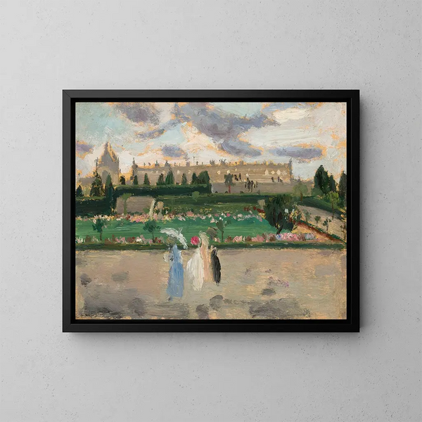 Esplanade des Invalides - Tadeusz Makowski — oprawiony obraz na ścianie